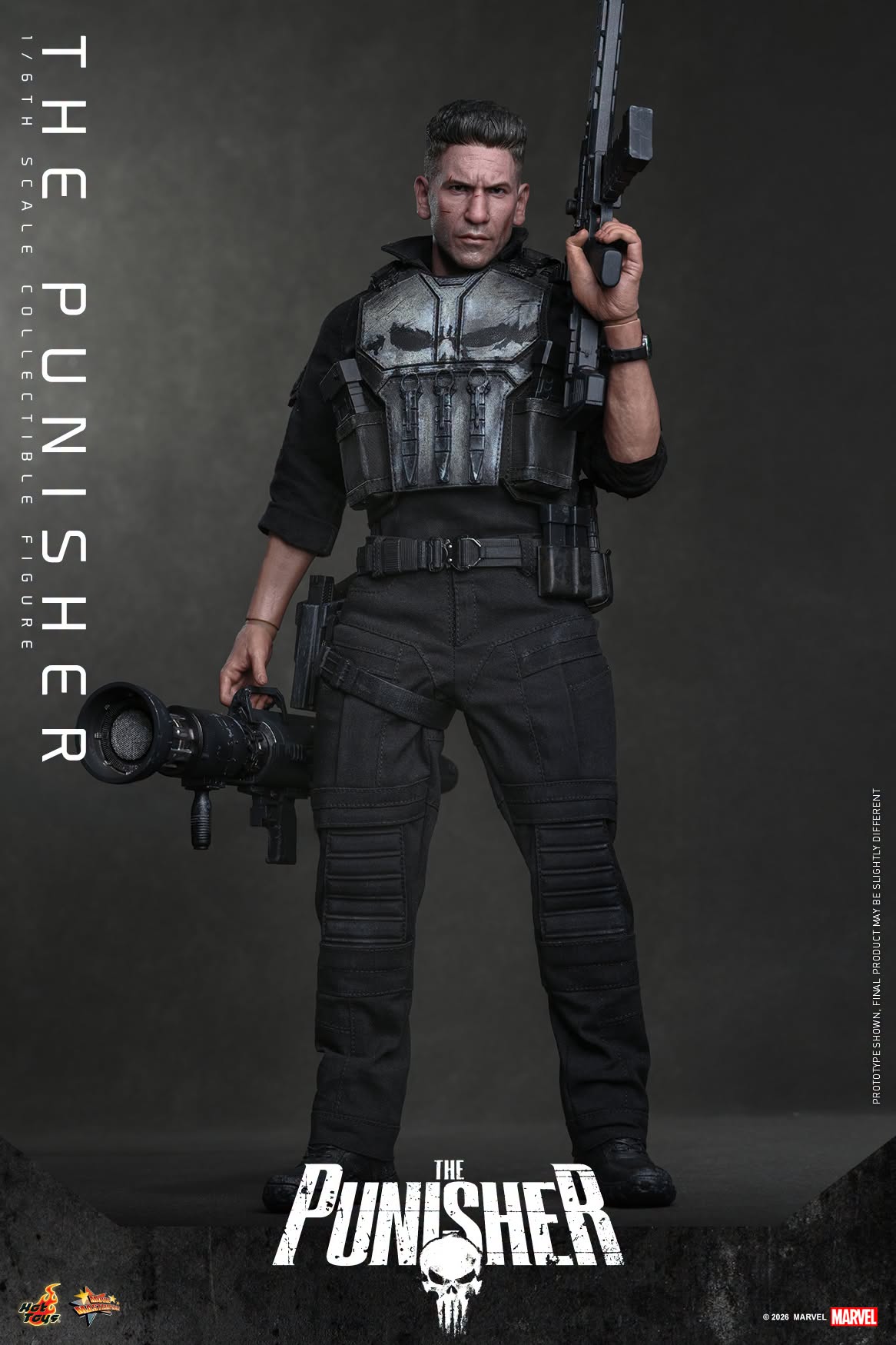 Pre-Order Hot Toys Marvel Punisher Sixth Scale Figure MMS904